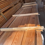 Ca. 62x Douglas Zweeds Rabat, 26x190mm, lengte 400cm